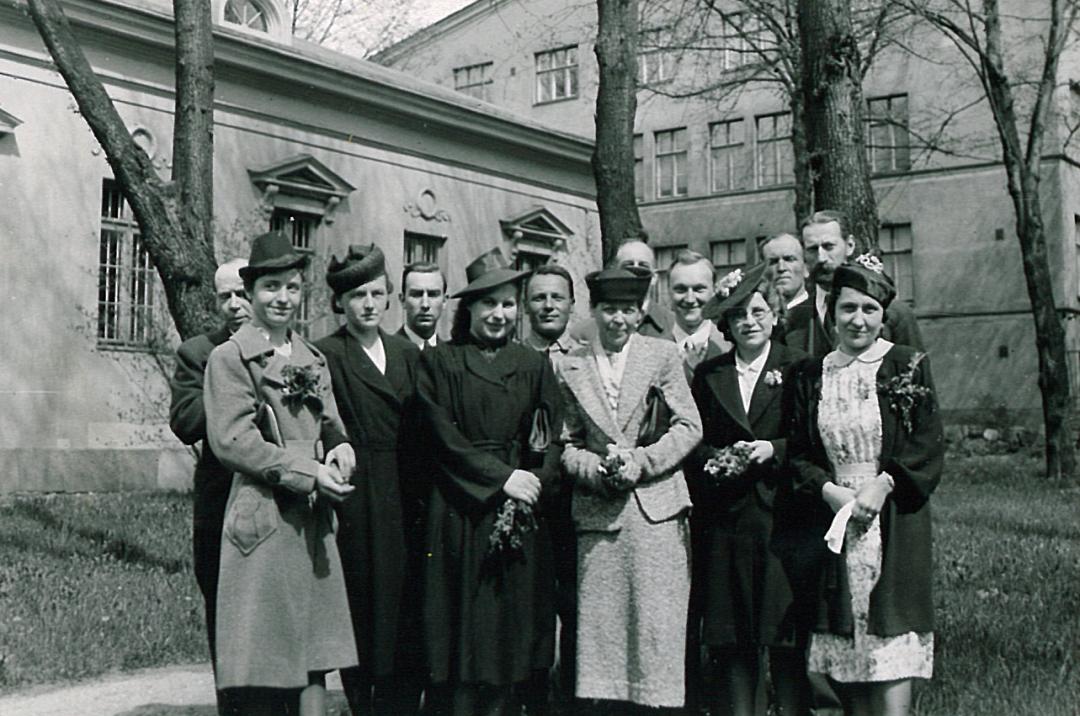 Pyhän Kolminaisuuden kirkon kuorolaisia 1941