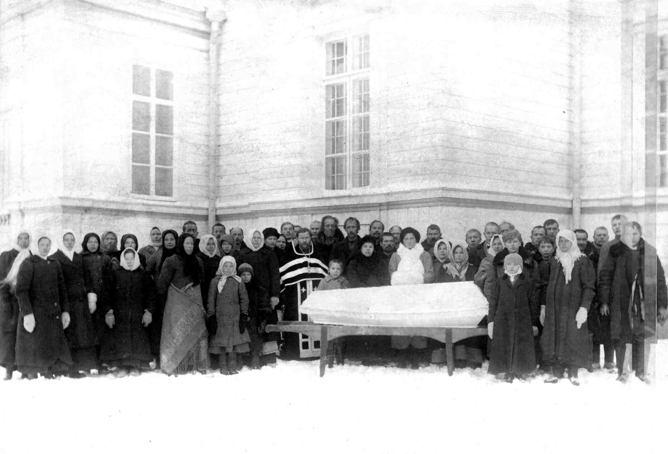 Johannes Karhapään hautajaiset