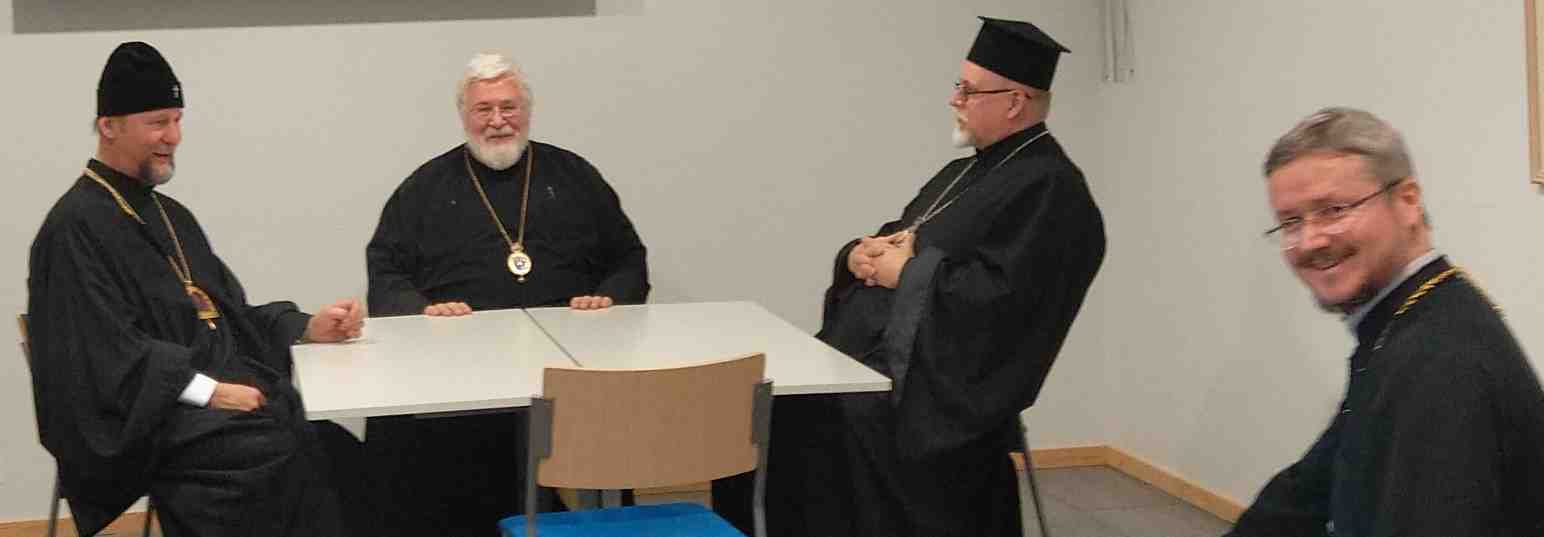 Suomen ortodoksisen kirkon piispainkokous Valamon luostarissa 2021