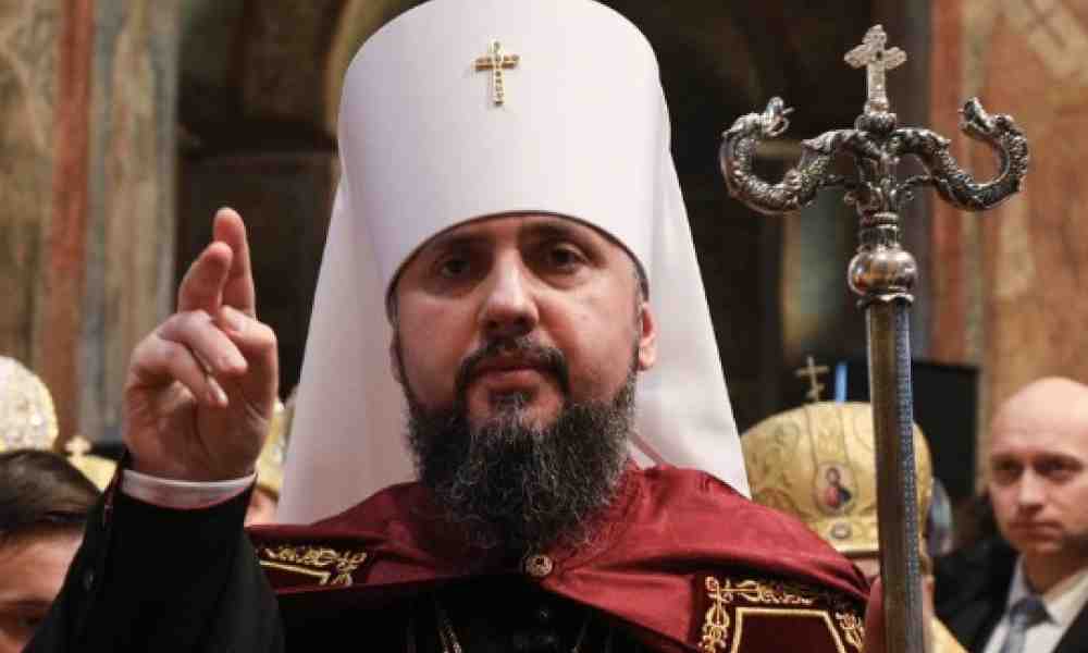 Ukrainan ortodoksisen kirkon päämies, Kiovan ja koko Ukrainan metropoliitta Epifanios